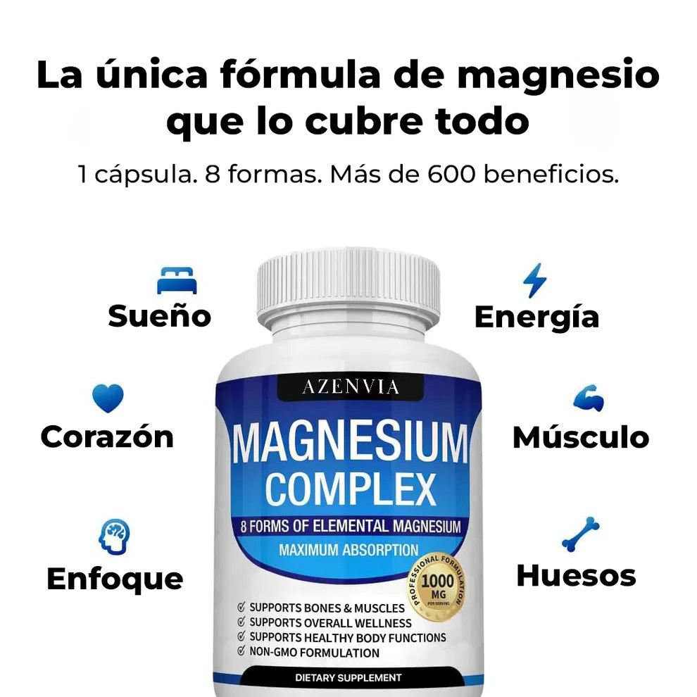 8-in-1 Magnesium Complex ORIGINAL IMPORTADO