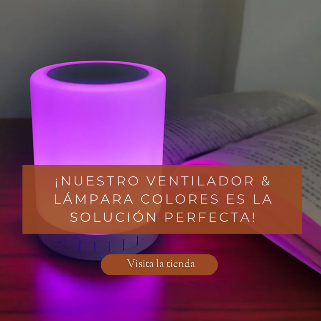 Lámpara Táctil Luz Color Rgb