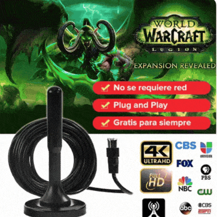 ANTENA FULL HD PARA TV