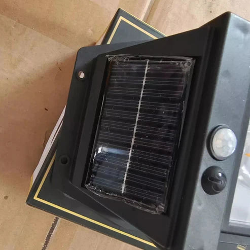 3 Lámpara Solar Led Aplique Sensor