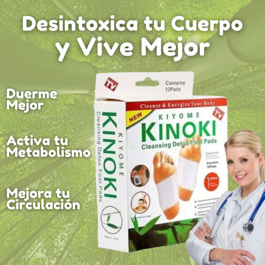 Parches Para Pie Kinoki 3 Cajas